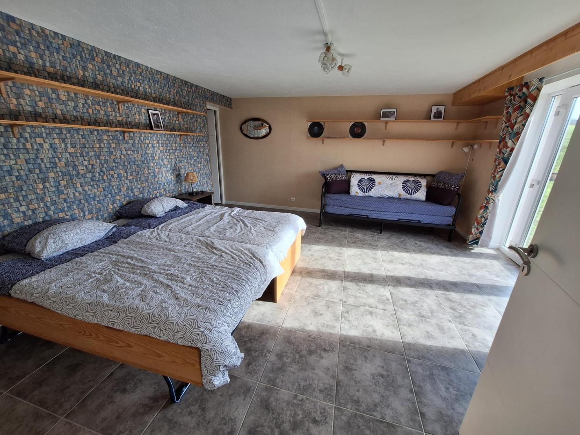 Chambre Jazzy - Gite Les Zazous Lormes Bagian luar foto